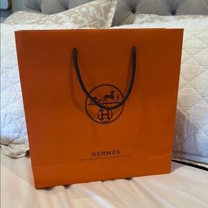 Orange Shopping Bag
